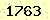 請輸入此驗證碼 : 1763