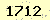 請輸入此驗證碼 : 1712