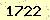 請輸入此驗證碼 : 1722