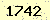 請輸入此驗證碼 : 1742