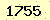 請輸入此驗證碼 : 1755