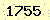 請輸入此驗證碼 : 1755