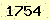 請輸入此驗證碼 : 1754