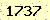 請輸入此驗證碼 : 1737