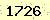 請輸入此驗證碼 : 1726