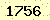 請輸入此驗證碼 : 1756