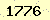 請輸入此驗證碼 : 1776