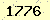 請輸入此驗證碼 : 1776