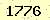 請輸入此驗證碼 : 1776