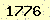 請輸入此驗證碼 : 1776