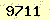 請輸入此驗證碼 : 9711