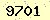 請輸入此驗證碼 : 9701