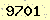 請輸入此驗證碼 : 9701
