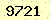 請輸入此驗證碼 : 9721
