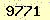 請輸入此驗證碼 : 9771