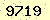 請輸入此驗證碼 : 9719