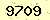 請輸入此驗證碼 : 9709