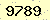 請輸入此驗證碼 : 9789