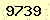 請輸入此驗證碼 : 9739