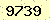 請輸入此驗證碼 : 9739