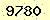 請輸入此驗證碼 : 9780