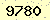 請輸入此驗證碼 : 9780
