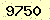 請輸入此驗證碼 : 9750