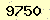請輸入此驗證碼 : 9750