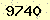 請輸入此驗證碼 : 9740
