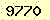 請輸入此驗證碼 : 9770
