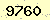 請輸入此驗證碼 : 9760