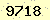 請輸入此驗證碼 : 9718
