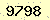 請輸入此驗證碼 : 9798
