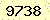 請輸入此驗證碼 : 9738