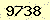 請輸入此驗證碼 : 9738