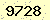 請輸入此驗證碼 : 9728