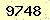 請輸入此驗證碼 : 9748