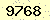 請輸入此驗證碼 : 9768