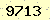 請輸入此驗證碼 : 9713