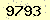 請輸入此驗證碼 : 9793