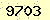 請輸入此驗證碼 : 9703