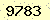 請輸入此驗證碼 : 9783