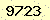 請輸入此驗證碼 : 9723