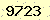 請輸入此驗證碼 : 9723