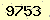 請輸入此驗證碼 : 9753