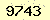 請輸入此驗證碼 : 9743