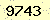 請輸入此驗證碼 : 9743