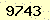 請輸入此驗證碼 : 9743