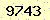 請輸入此驗證碼 : 9743
