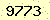 請輸入此驗證碼 : 9773